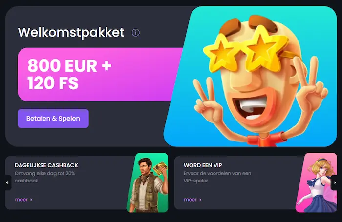 BetSpino Casino Netherlands bonus